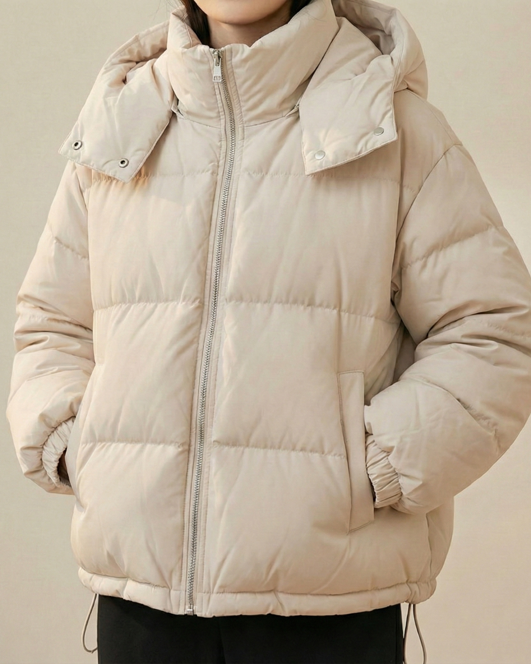 Doudoune Légère Tendance pour Femme – Veste d’Hiver Courte, Chaude & Stylée