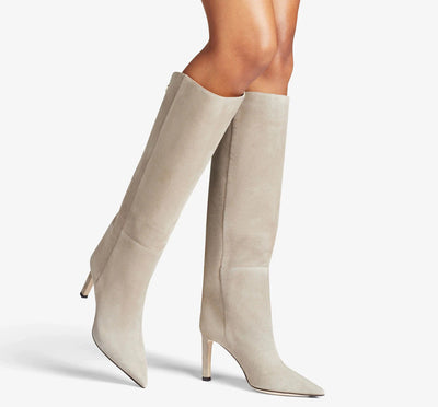 Bottes à Talons Hauts – Look Minimaliste, Style Maximal